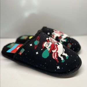 REEF x Tipsy Elves Men's Santa Unicorn Reef Slippers Size:9 (CI2728)
